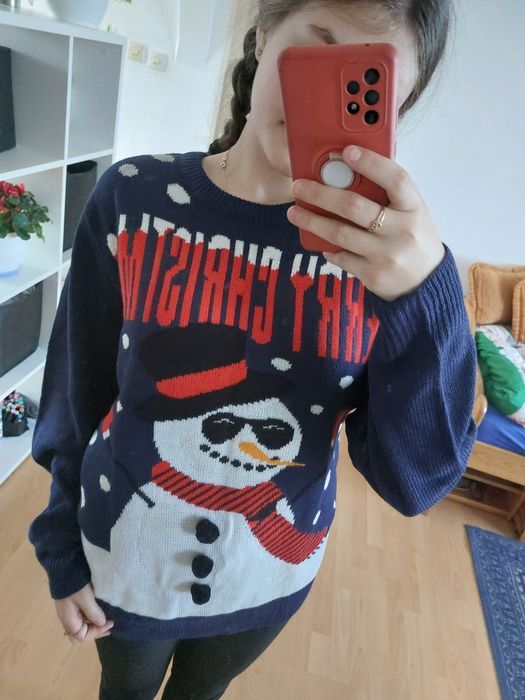 Świąteczny sweter nowy