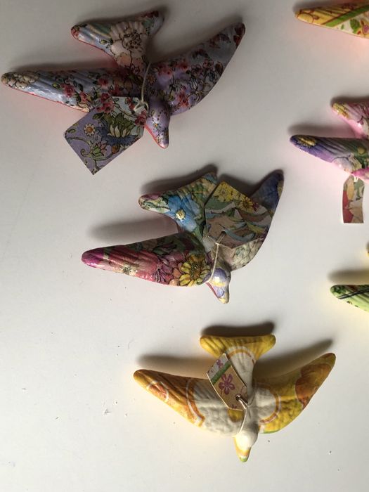 Andorinhas cerâmica