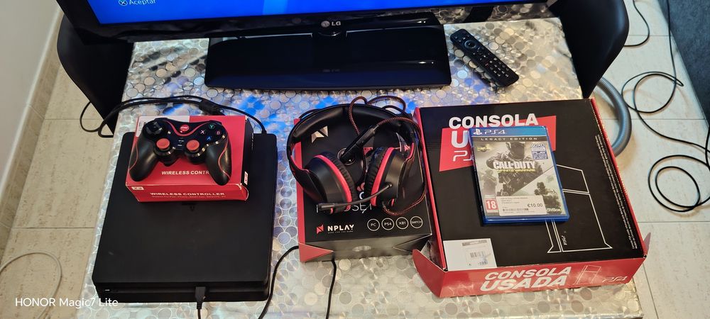 PS4 e LG em bom estado