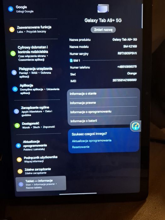 Galaxy Tab A 9+ 5g