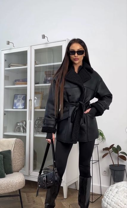 Жіноча Зимова дублянка до -10-15