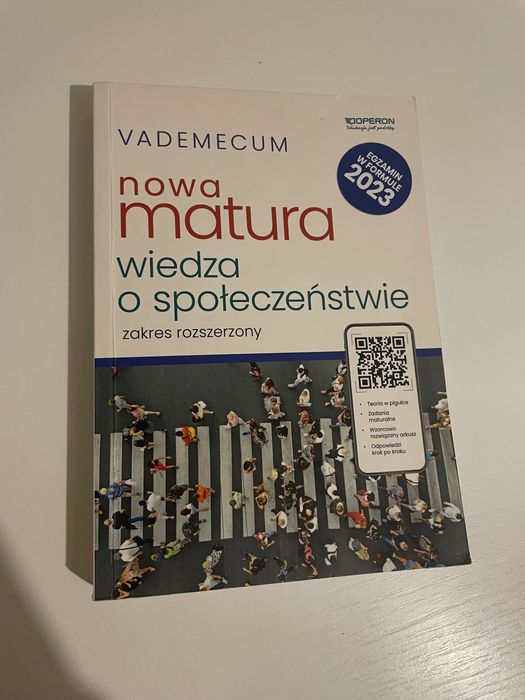 Vademecum nowa matura wiedza o społeczeństwie zakres rozszerzonyOPERON