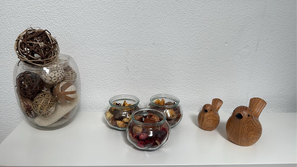 Itens de decoração