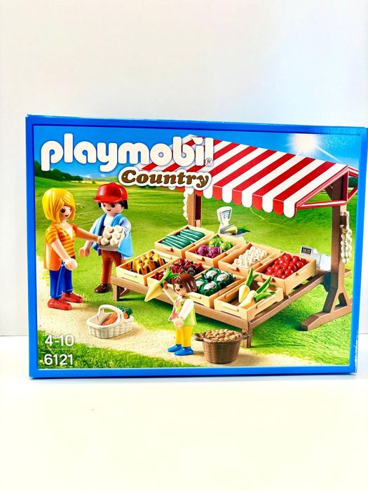 Playmobil 6121 country stoisko z warzywami stragan warzywniak