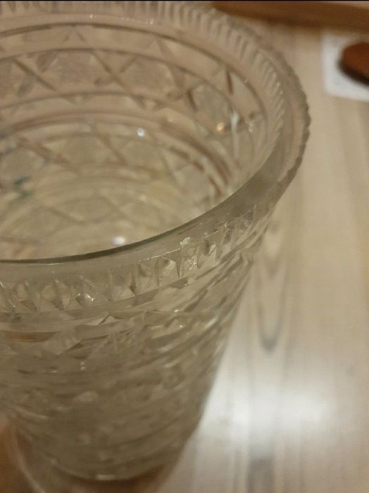 Wazon kryształowy PRL