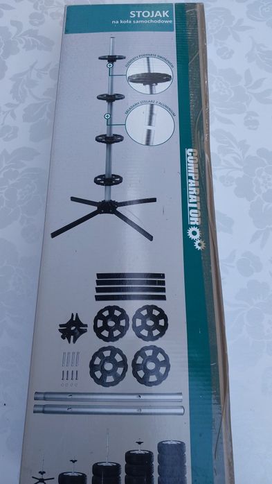 Stojak na koła samochodowe