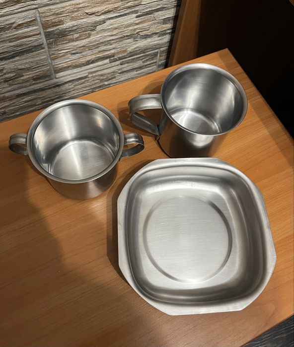 Судок, Кружки нержавейка СССР нержавеющая сталь. Качество!