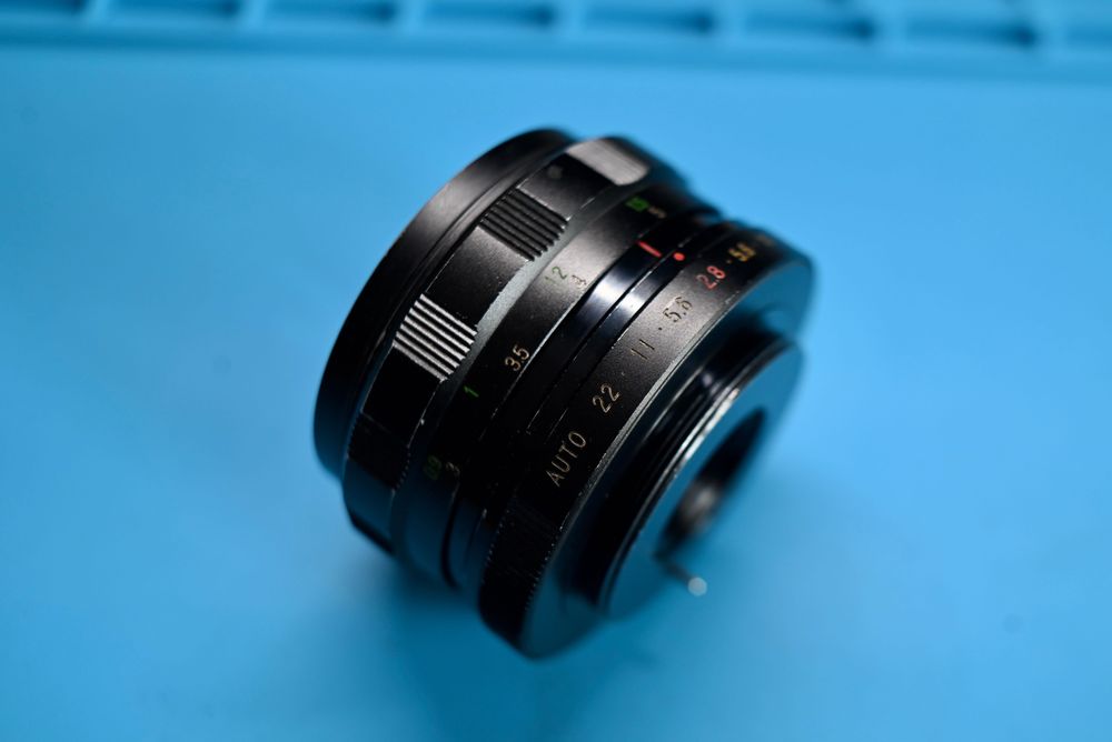 Auto Rikenon 2.8/55 M42 | Stan BDB - Po czyszczeniu!