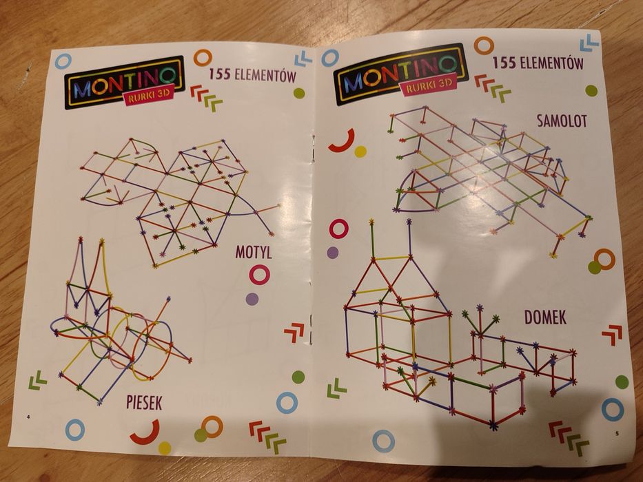 Montino rurki 3D, Z.P. Alexander, 155 elementów, z instrukcją