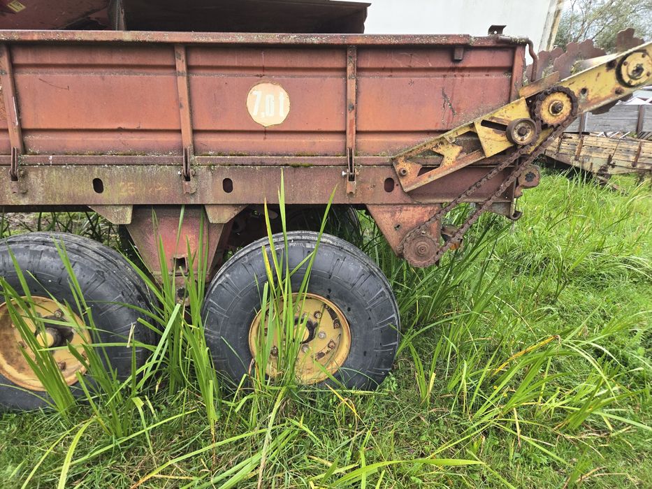 Belarus - Agroma T-7 Rozrzutnik obornika 7000kg