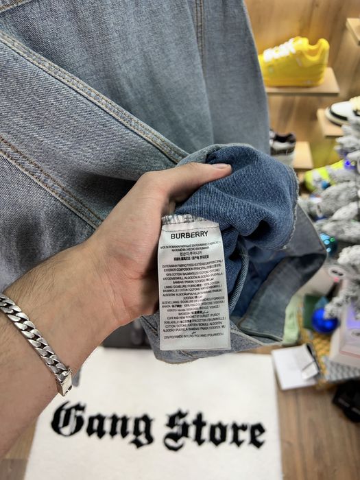 Джинсова Куртка Burberry EKD Blue Denim Jacket