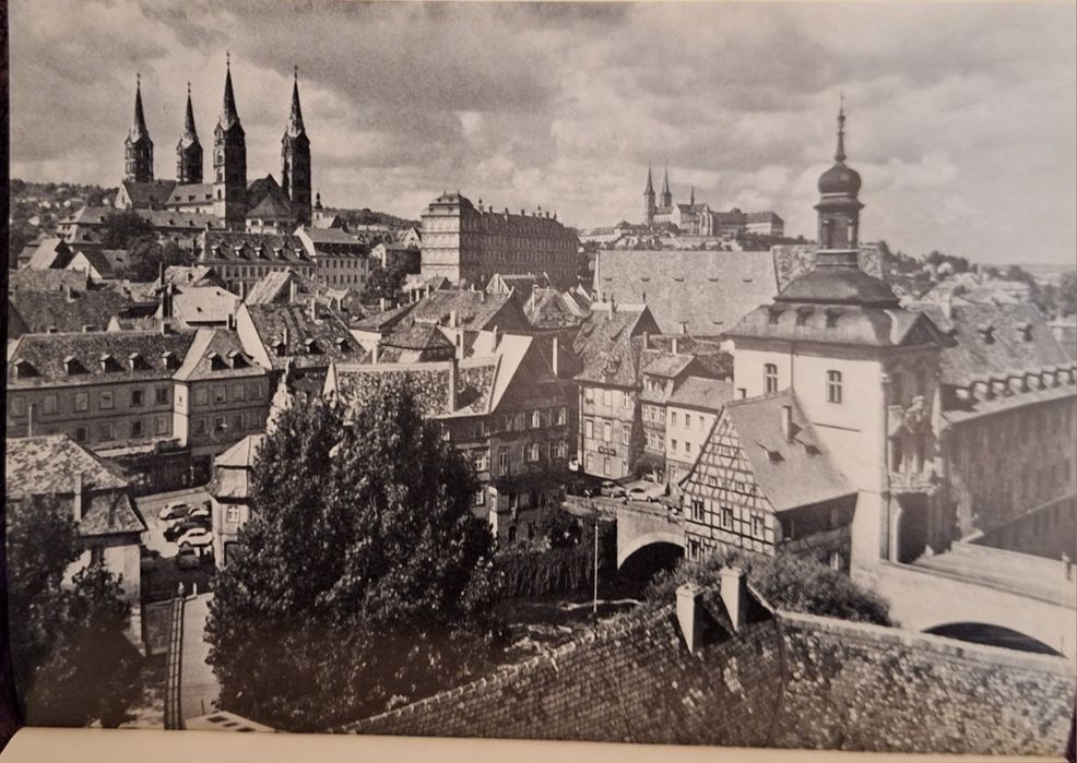 Beautés de Bamberg 1970 fotografias preto e branco Alemanha