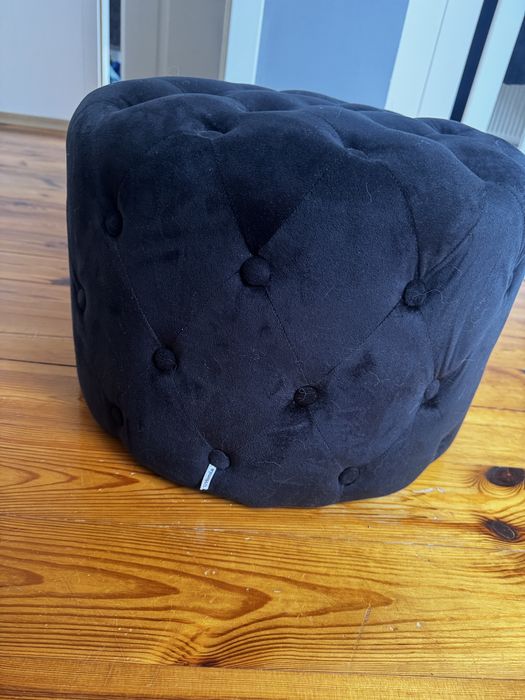 Pufa pikowana glamour