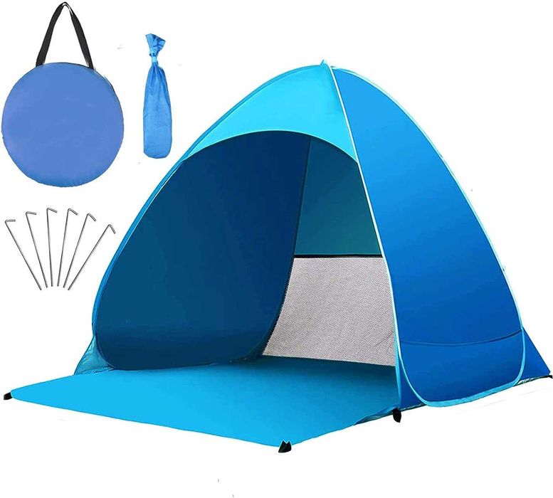 Tenda de praia para 1-3 pessoas (165 x 150 x 110) cm- NOVA