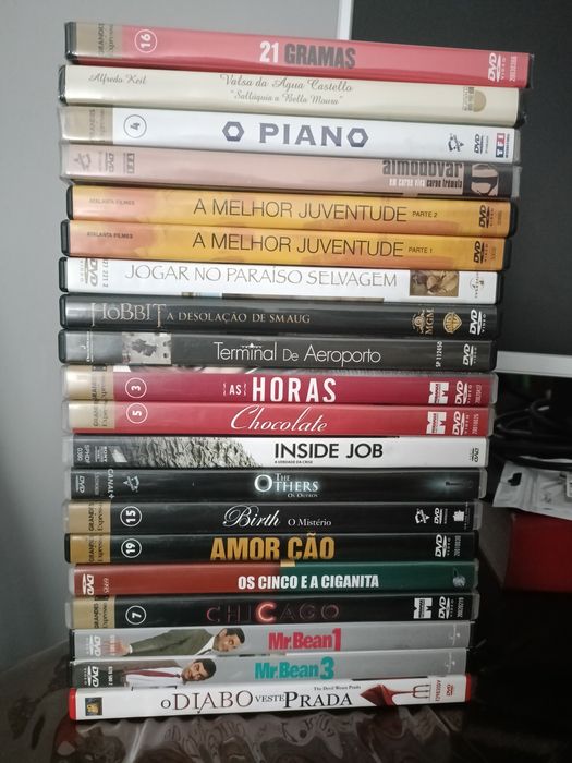 Troco 20 filmes DVD