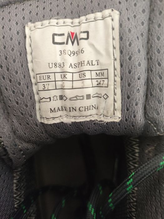трекінгові черевики CMP Rigel Mid Trekking Shoes Waterproof 37 розмір