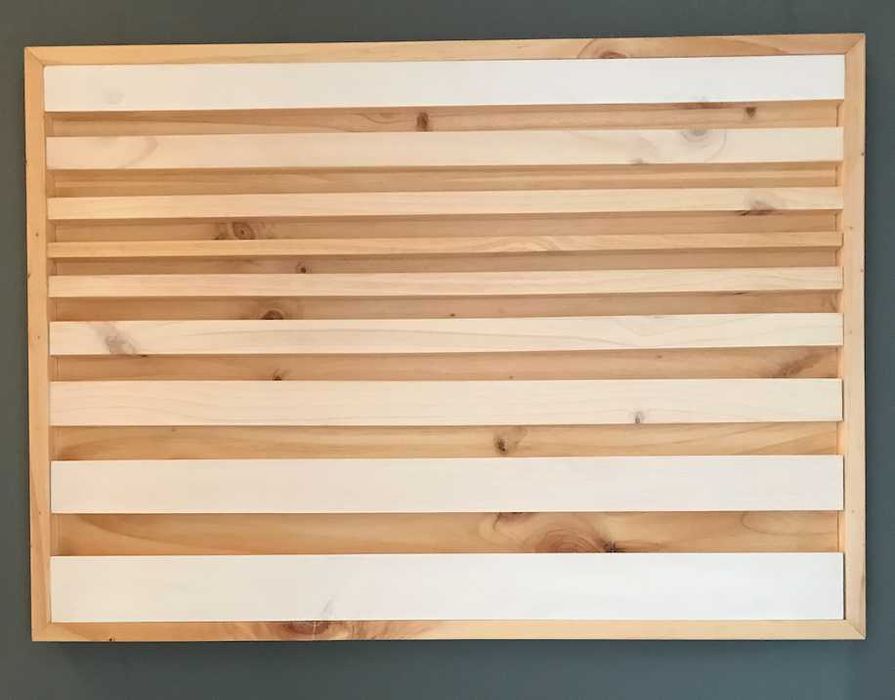 Peça decorativa em madeira