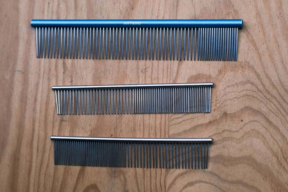 Material de grooming - pentes metálicos