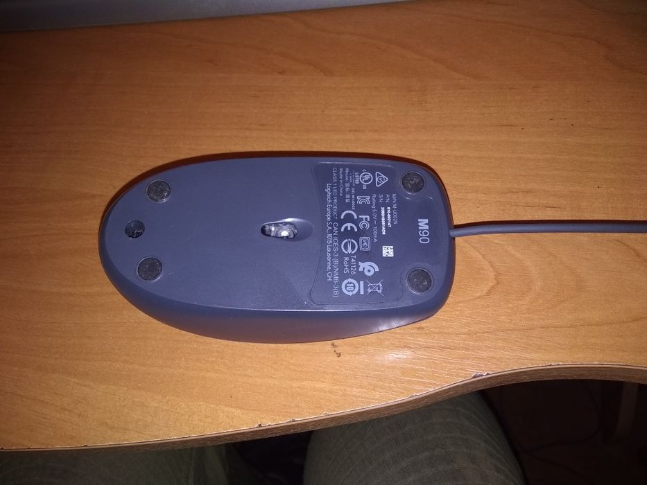 Мышь оптическая проводная Logitech