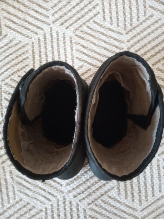 Резиновые сапоги с вкладышами размер 28