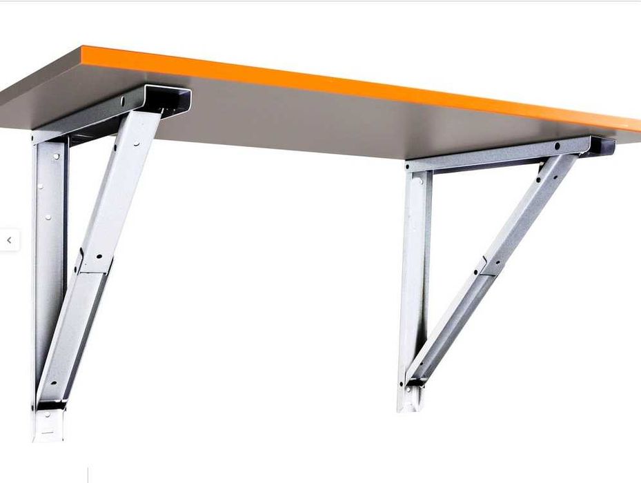 2 Tampos de Mesa Fenolico c/ Suporte de Parede Basculante até 200 kg