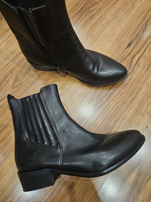 Botki gino rossi skórzane r 36