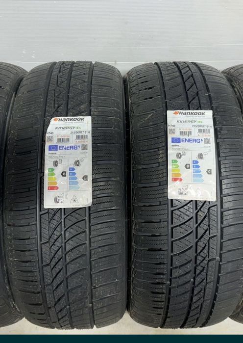 2x 215/50r17 Hankook Kinergy 4s 91H 2023