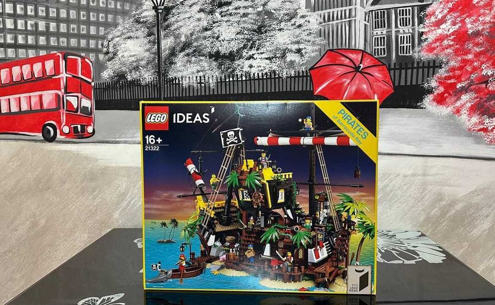 Конструктор LEGO IDEAS 21322 Пірати Затоки Барракуди