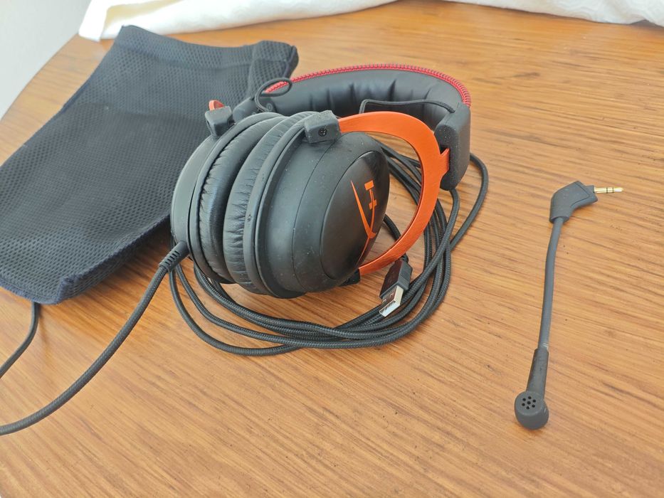 Headset HyperX Cloud II 7.1 Vermelho