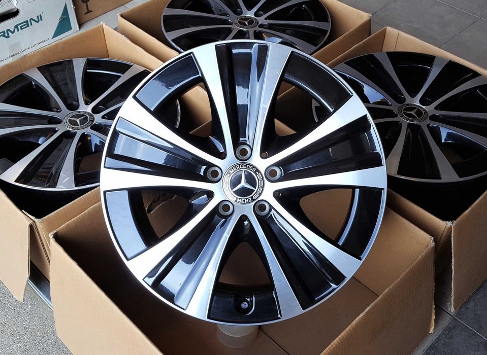 Alufelgi 18 5x112 Mercedes dwie szerokości C E S V CLK ML Vito 211#
