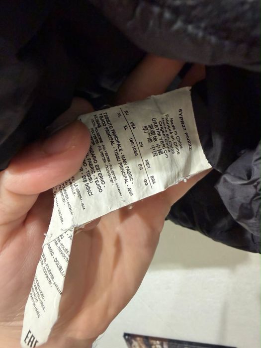 Пуховик Emporio  Armani ea7  brunello cucinelli