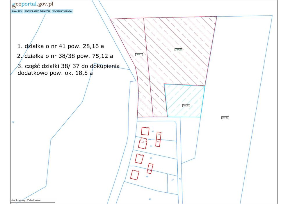 Sprzedam działkę z warunkami zabudowy! JEZIORO!!! LAS!!!