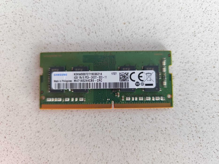 4GB DDR4 2400T Samsung  Sodimm Memória Ram