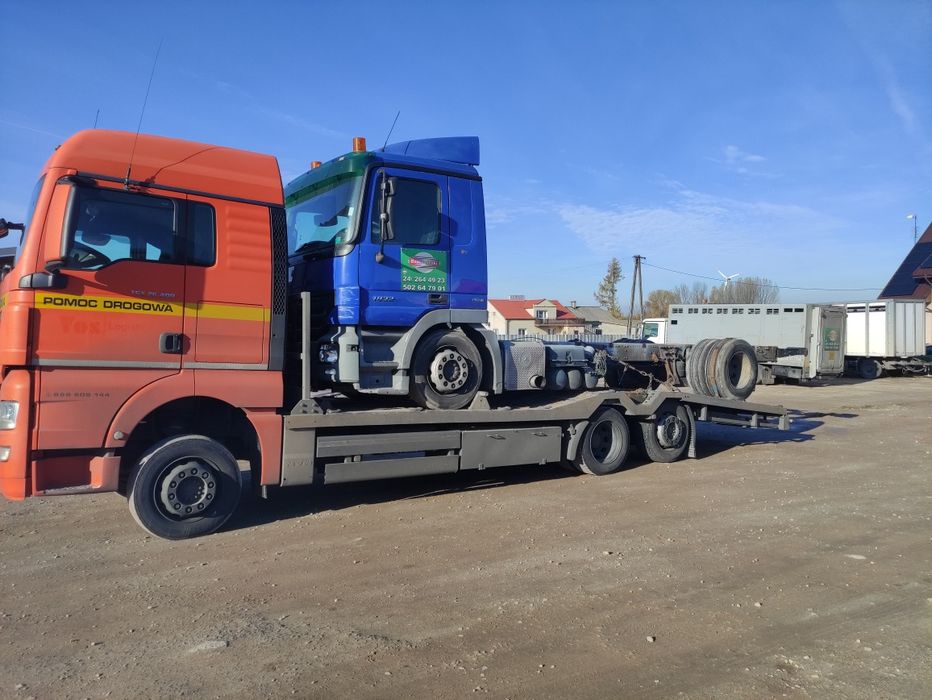 TRANSPORT, przewóz ciągników i maszyn budowlanych Bełchatów Laweta 16