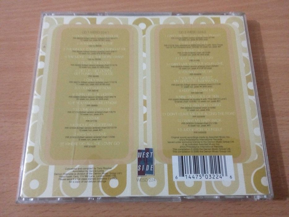 TEDDY PENDERGRASS - Significant Singles - The Chart Hits & Flips 2xCD