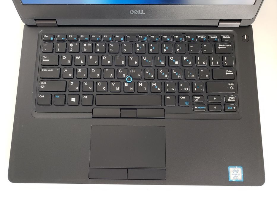 Ноутбук Dell Latitude 5490, 14" IPS, i5-8350U, 8GB DDR4. 240GB Nvme, АКБ  100%
