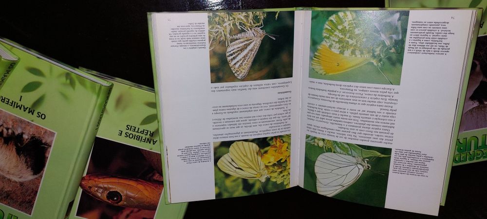 Coleção Segredos da Natureza Livros e VHS