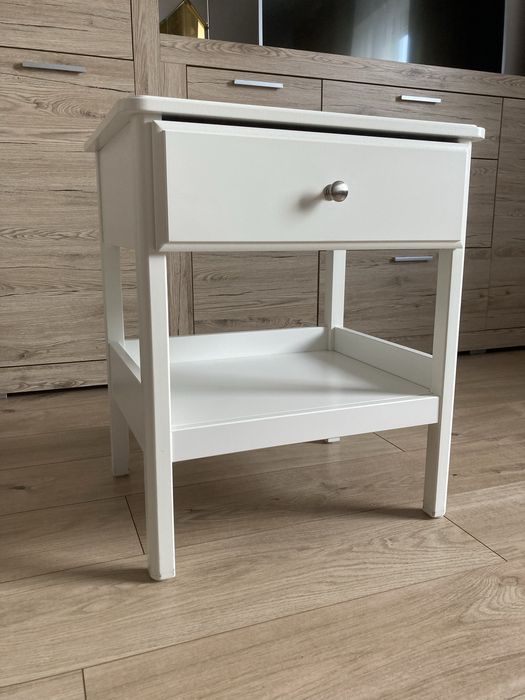 IKEA TYSSEDAL Stolik nocny Szafka  51x40  cm BIAŁY
