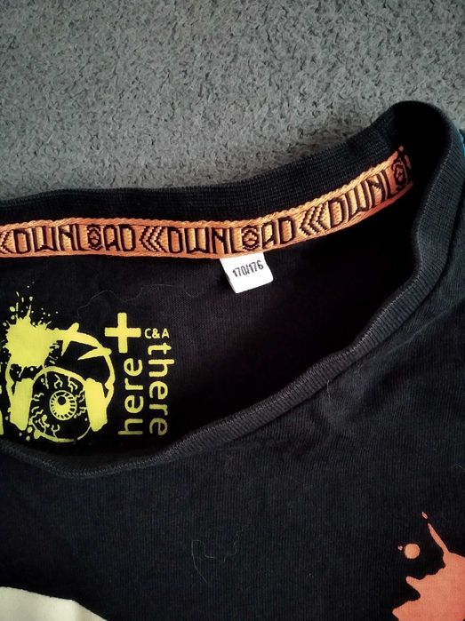 Bluzka czarna na 170 cm