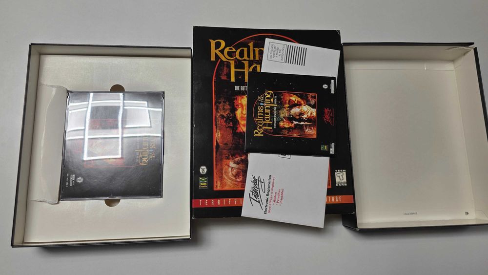 PC Realms of the haunting premierowe wydanie big box