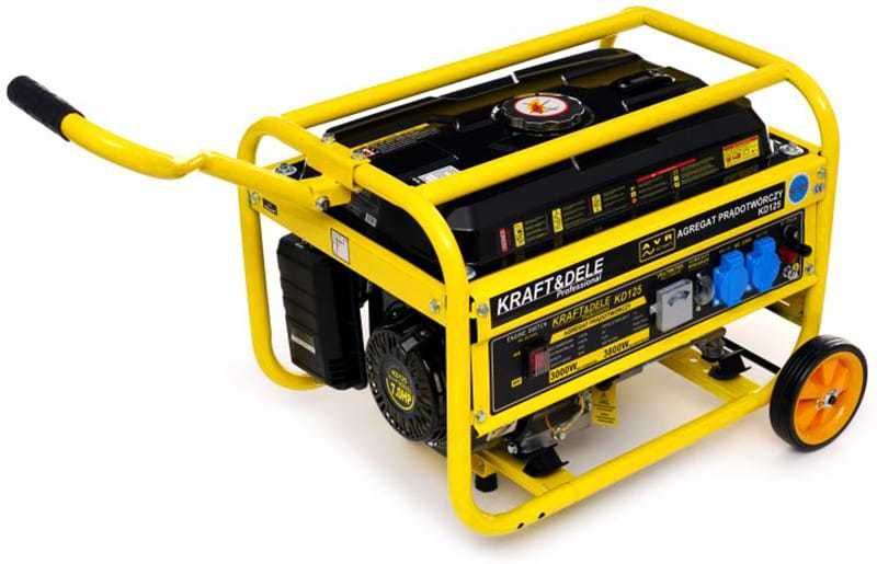 KRAFT&DELE Agregat Prądotwórczy 7km Generator Prądu 3800w 230v KD125