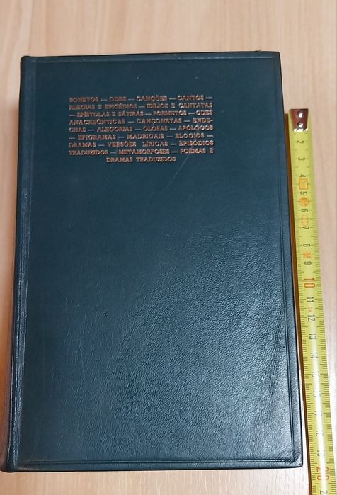 Livro antigo Obras de Bocage