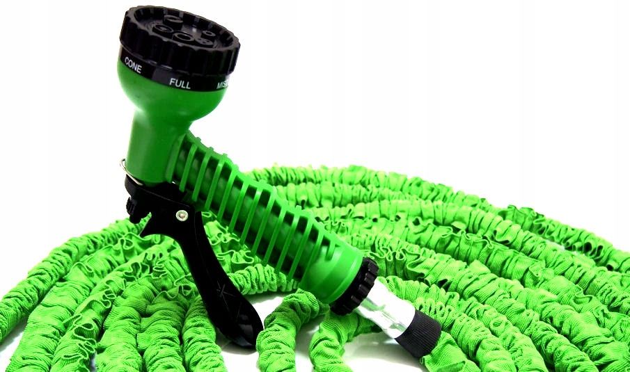 Wąż ogrodowy X-HOSE rozciągliwy 10 do 30m + pistolet