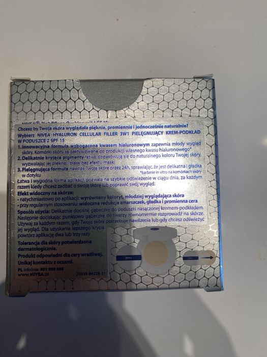 NIVEA Cellular Expert Finish 3w1 Cushion Krem-Podkład w Poduszce