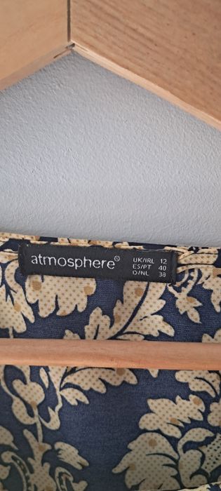 Wzorzysta sukienka mini M