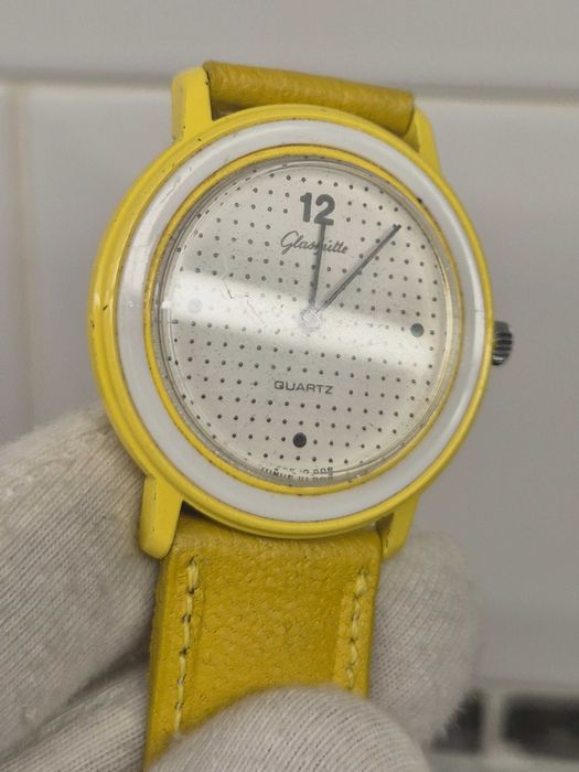 Piękny zegarek *Glashutte* Quartz Made in GDR