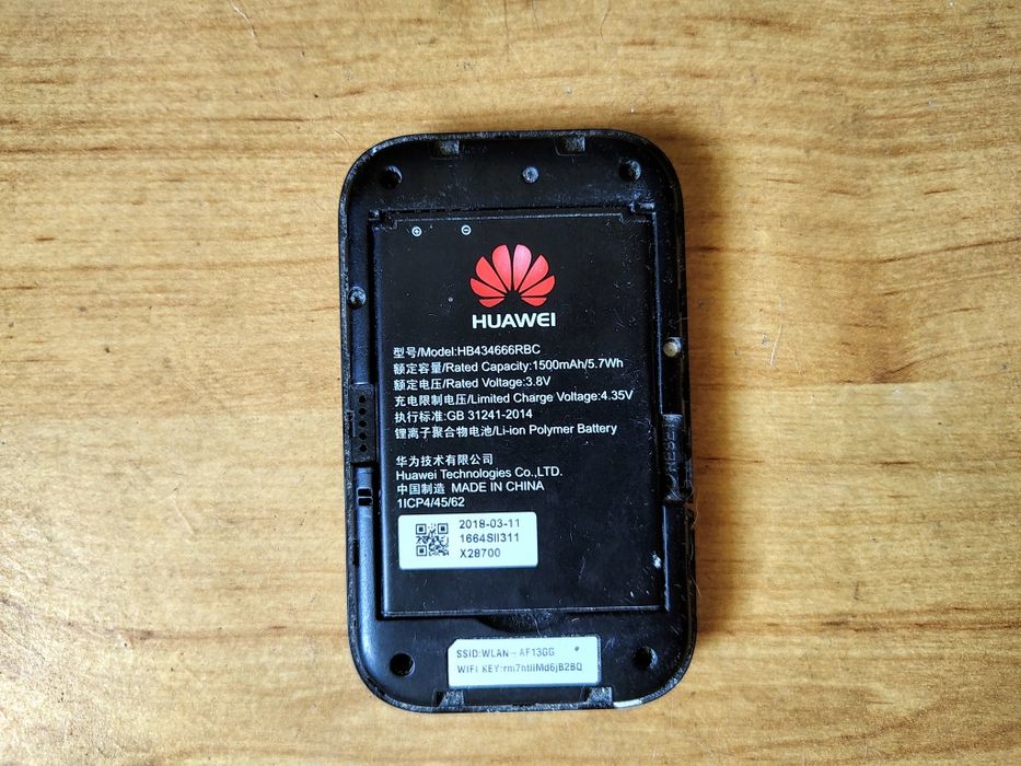 Mobilny przenośny Router LTE Huawei
