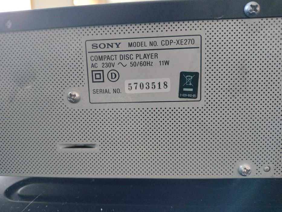 Vendo Leitor DVD Sony CDP XE270