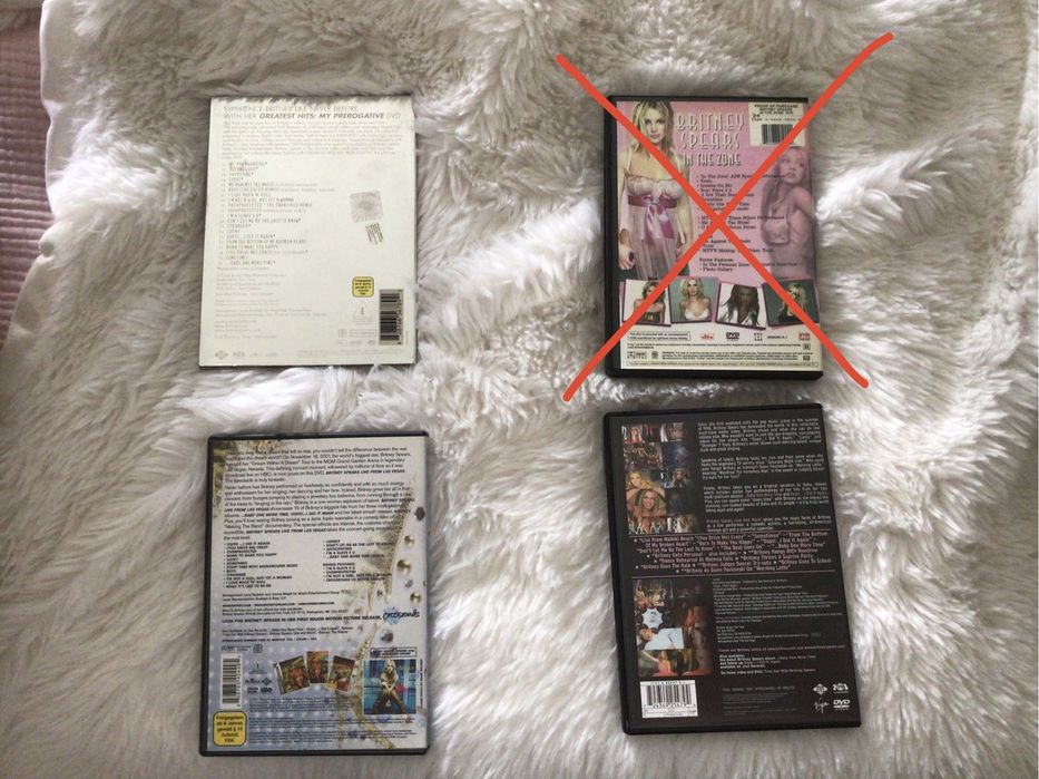 Britney Spears, 3 płyty Dvd stan: Bardzo dobry koncert