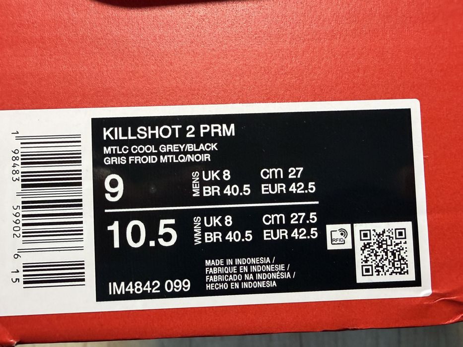 Nike KILLSHOT 2 PRM 42,5